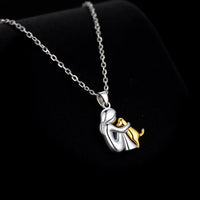 Lucky Dog-Themed Necklace (+ FREE Earrings)