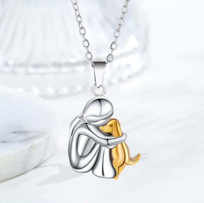 Lucky Dog-Themed Necklace