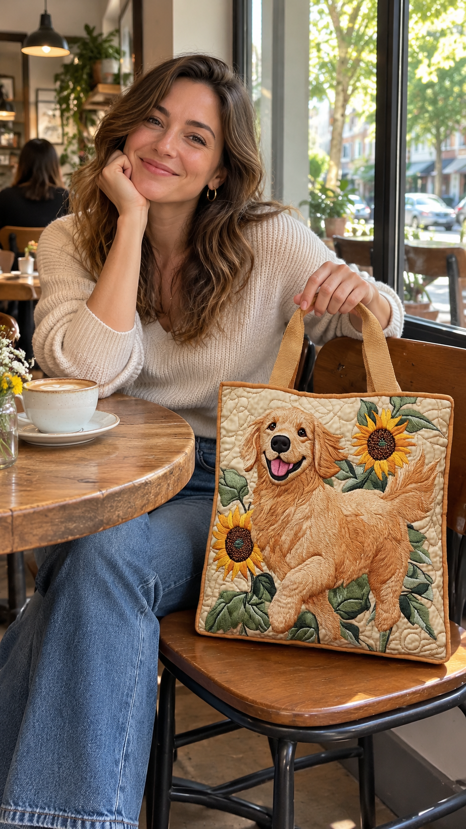 Dog Patchwork Tote