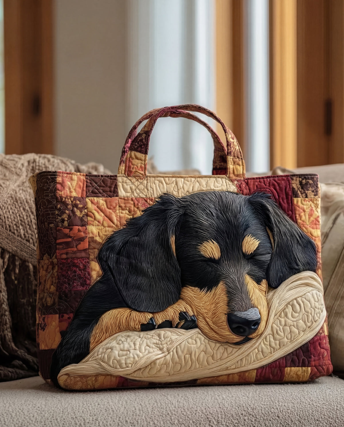 Handmade "Dachshund" Bag