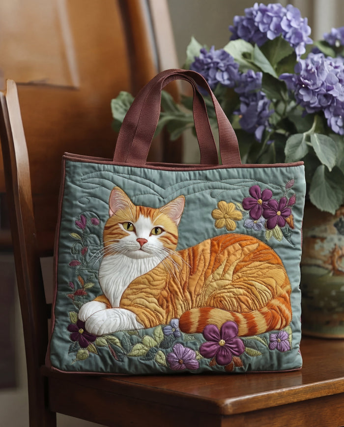 Handmade Bag "Ginger Cat"