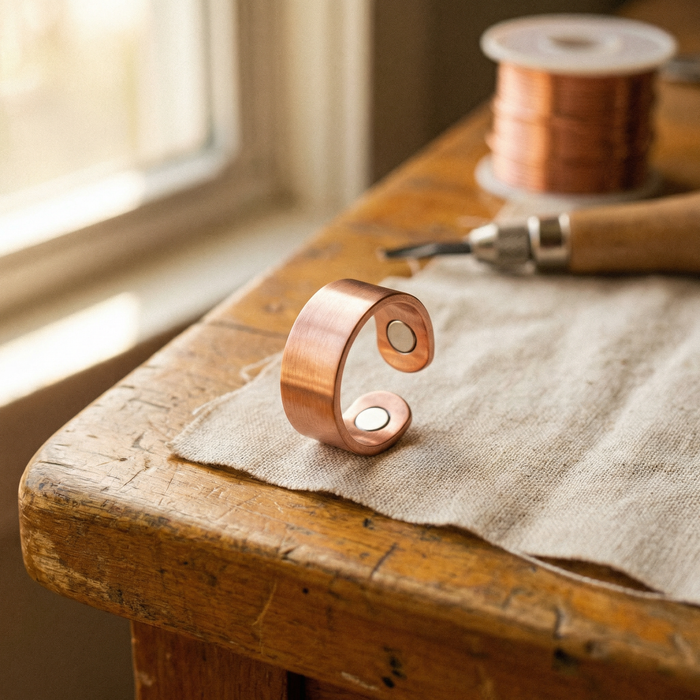 Men's Magnetic Bronze Ring
