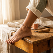 Elegant Copper Ankle Bracelet