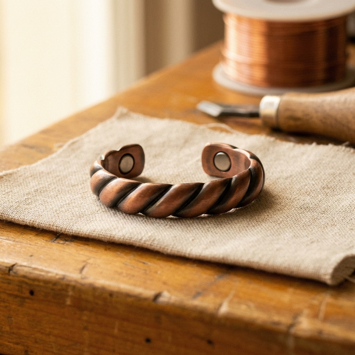 Spiral Copper Band