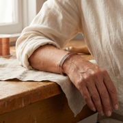 Five-Line Bronze Bracelet