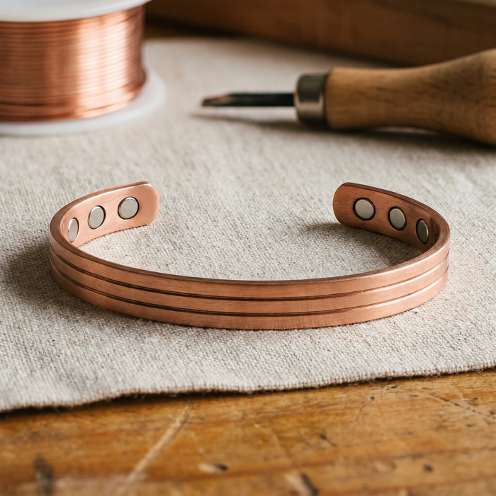 Open Design Bronze Bracelet