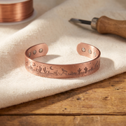 Desert Landscape Bronze Bracelet