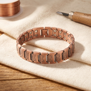 Men's River-Inspired Bronze Bracelet