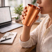 350 ml Sleek Copper Glass