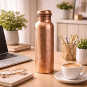 950 ml Engraved Copper Water Bottle