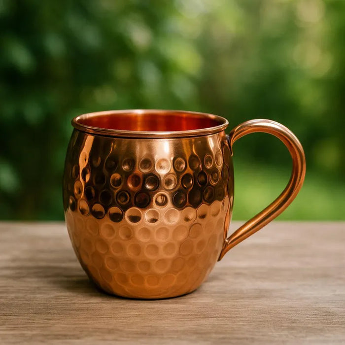450 ml Hammered Copper Moscow Mule Mug