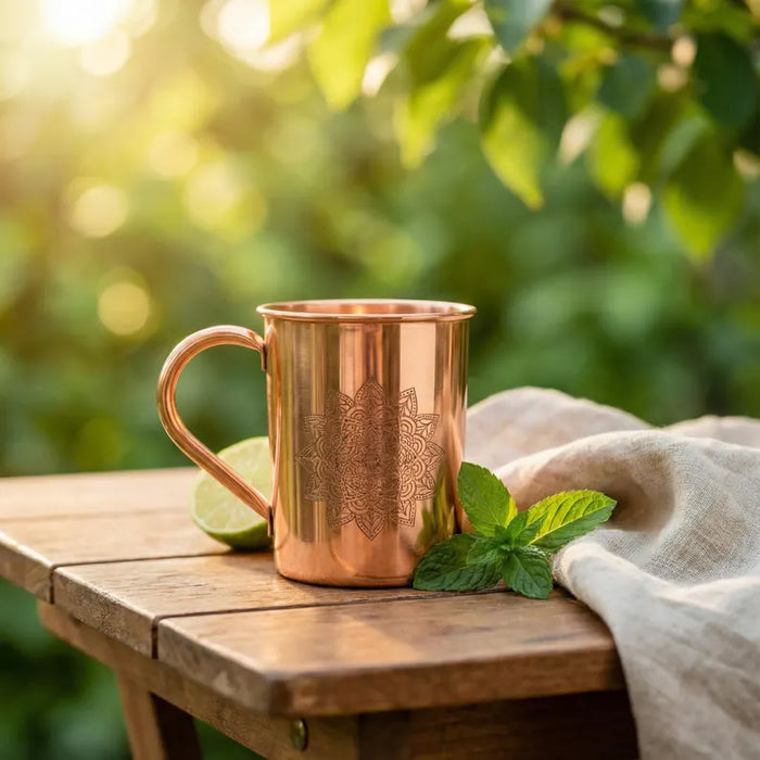470 ml Bronze Mandala Mug