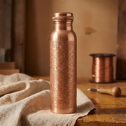 950 ml Engraved Copper Water Bottle