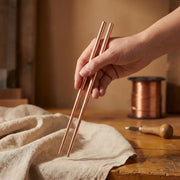 Artisan Copper Chopsticks (Set of 2)
