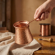 Artisan Copper Coffee Pot - 380 ml