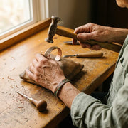 Artisan Crafted Copper Magnetic Bracelet