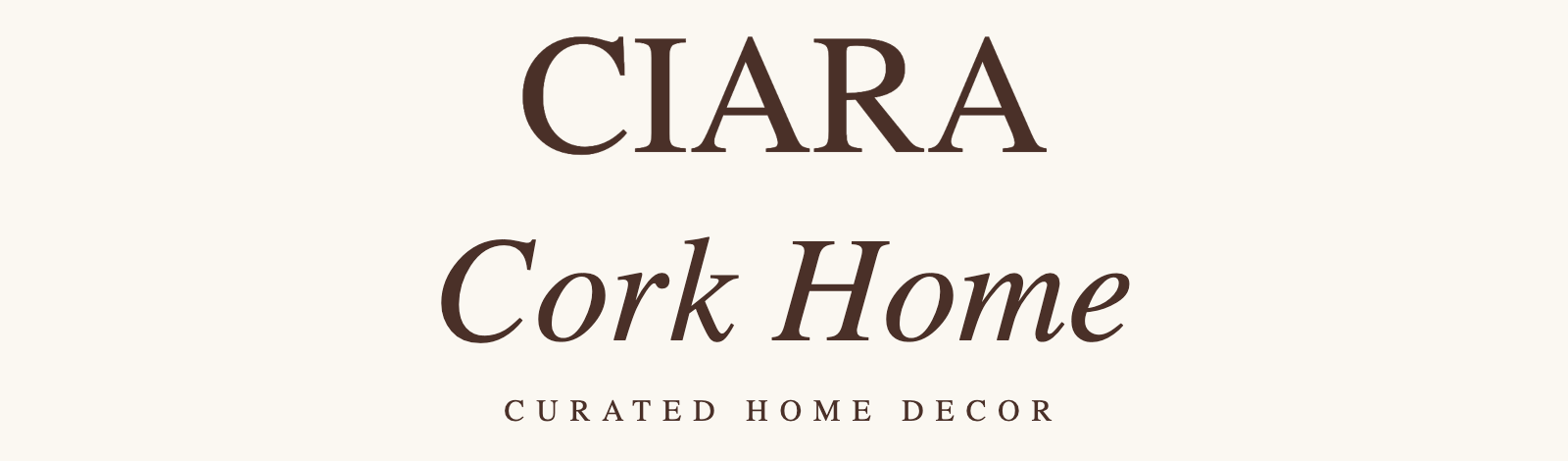 Ciara Cork Home — Curated Home Decor